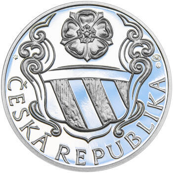 PETR VOK Z ROŽMBERKA – návrhy mince 200 Kč - sada tří Ag medailí 34 mm Proof v etui - 3