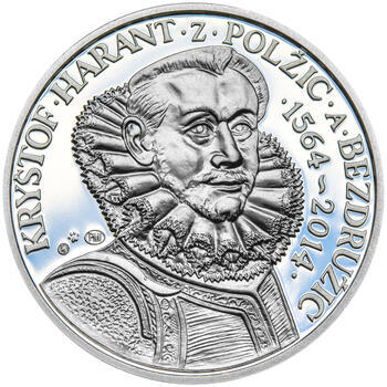 KRYŠTOF HARANT – návrhy mince 200 Kč - sada tří Ag medailí 34 mm Proof v etui - 4