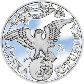 ZALOŽENÍ SOKOLA – návrhy mince 200 Kč - sada tří Ag medailí 34 mm Proof v etui - 5