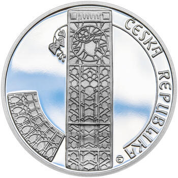OBECNÍ DŮM V PRAZE – návrhy mince 200 Kč - sada tří Ag medailí 34 mm Proof v etui - 5