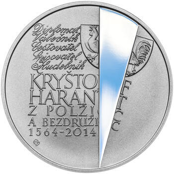 KRYŠTOF HARANT – návrhy mince 200 Kč - sada tří Ag medailí 34 mm Proof v etui - 6
