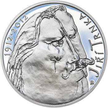 JIŘÍ TRNKA – návrhy mince 500 Kč - sada tří Ag medailí 34 mm Proof v etui - 6