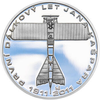 JAN KAŠPAR – návrhy mince 200 Kč - sada tří Ag medailí 34 mm Proof v etui - 6