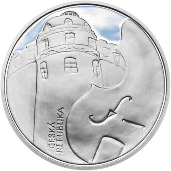 PRAŽSKÁ KONZERVATOŘ – návrhy mince 200 Kč - sada tří Ag medailí 34 mm Proof v etui - 7