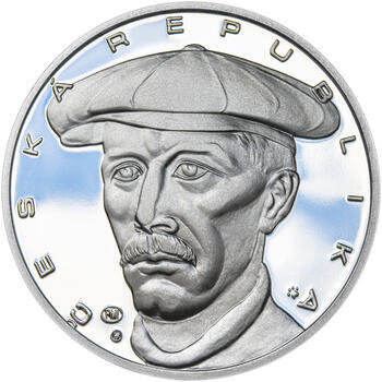 JAN KAŠPAR – návrhy mince 200 Kč - sada tří Ag medailí 34 mm Proof v etui - 7